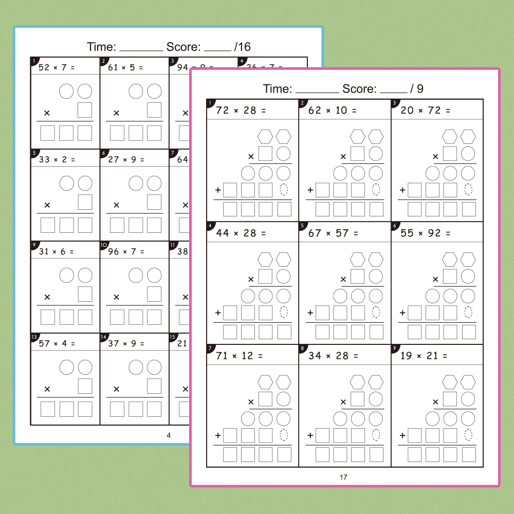 2 Digit Multiplication & Long  - огляд і ціна Sight Word Game