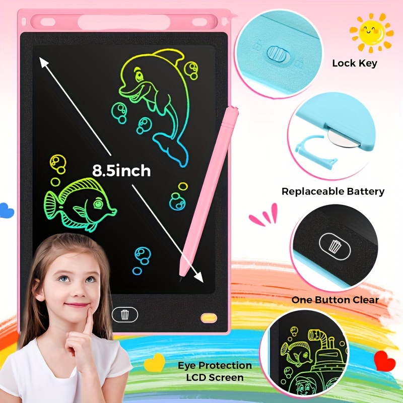 30pcs of 8.5 Inch LCD Drawing  - огляд і ціна Kids Education Drawing