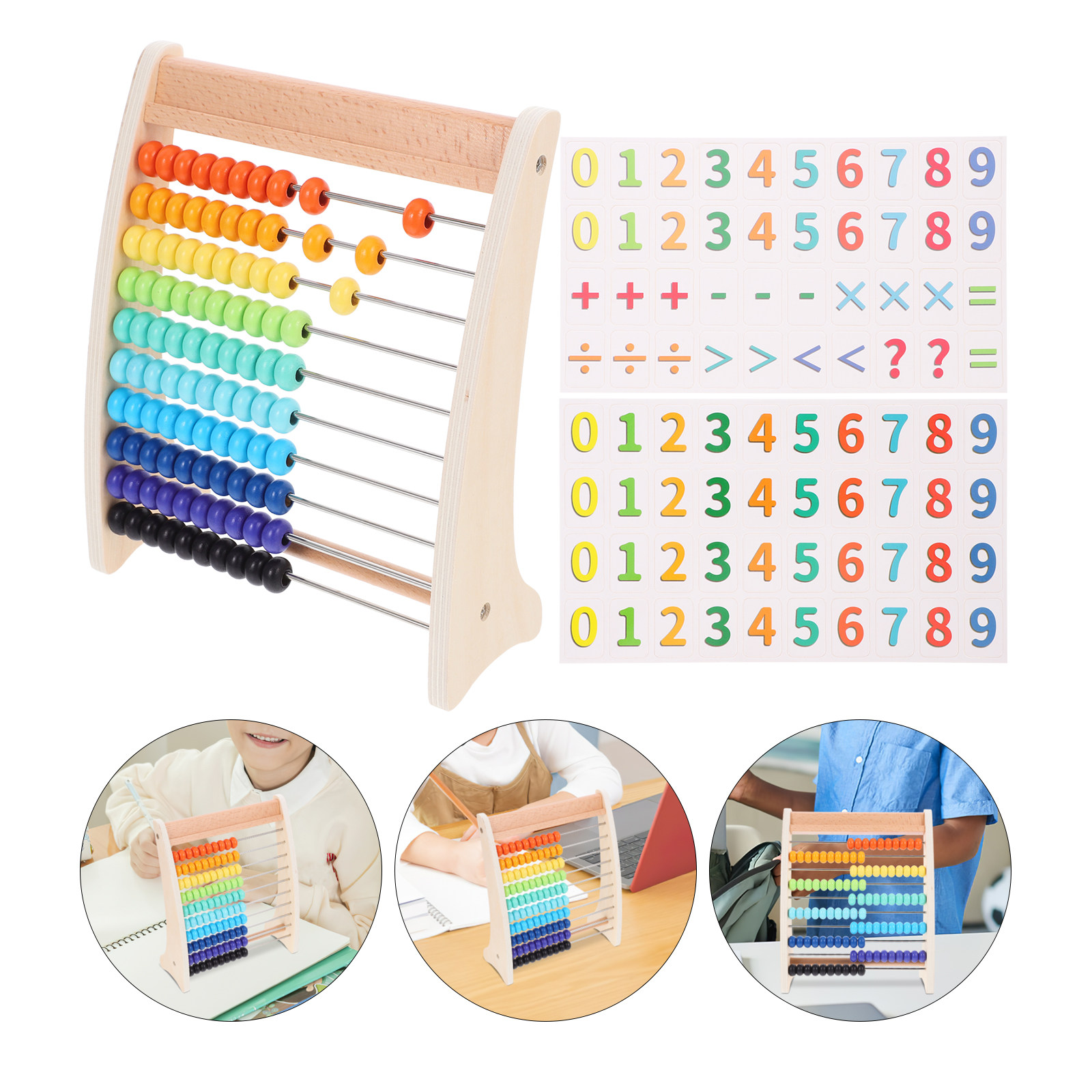 1Set Kids Educational Abacus W - огляд і ціна Kids Education Calculator