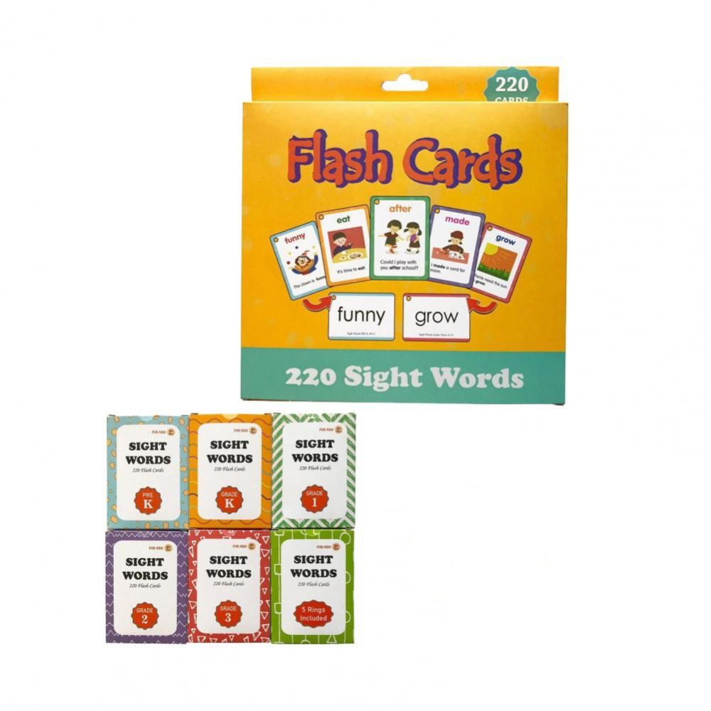 Paper Sight Word Flash Cards W - огляд і ціна Sight Word Game