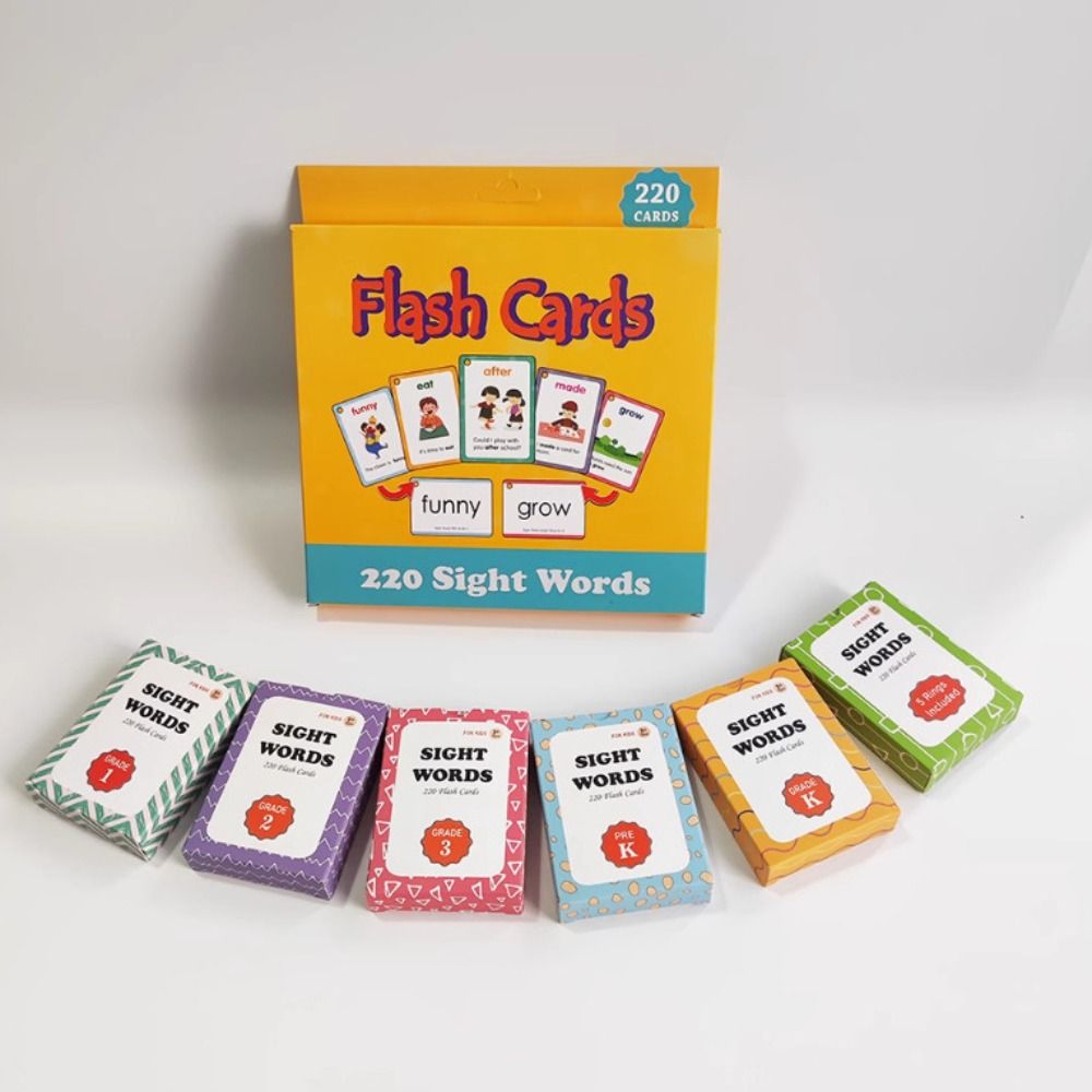 Paper Sight Word Flash Cards W - огляд і ціна Sight Word Game