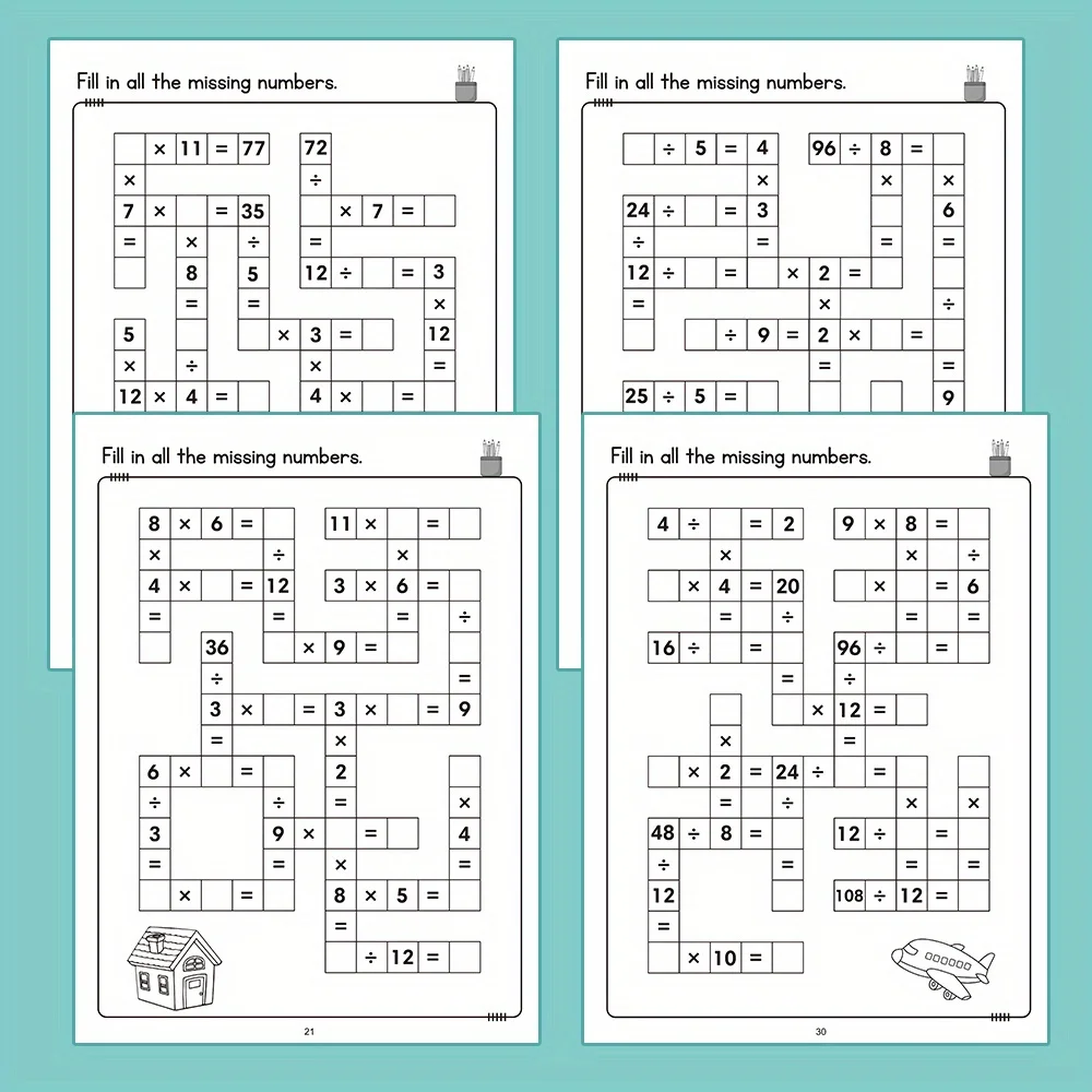 Math CrossWord Puzzles Game: 1 - огляд і ціна Sight Word Game
