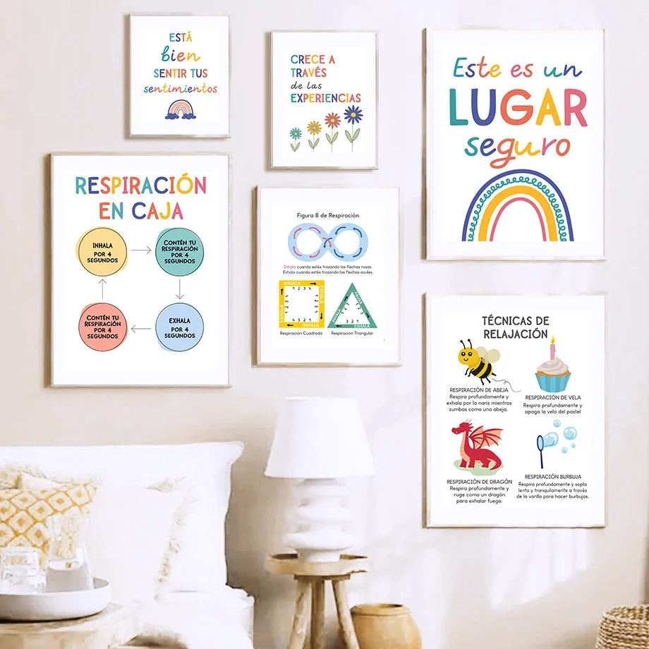 Spanish Education Motto Rainbo - огляд і ціна Kids Education Room