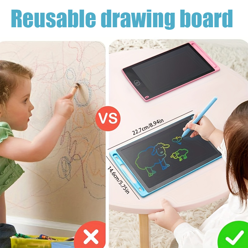 LCD Writing Tablet for Kids, 8 - огляд і ціна Kids Education Drawing