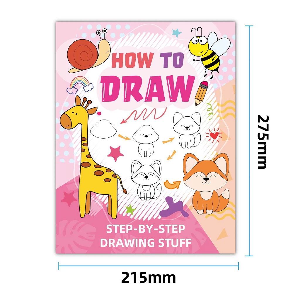 How To Draw Animal Cartoon Ske - огляд і ціна Kids Education Drawing