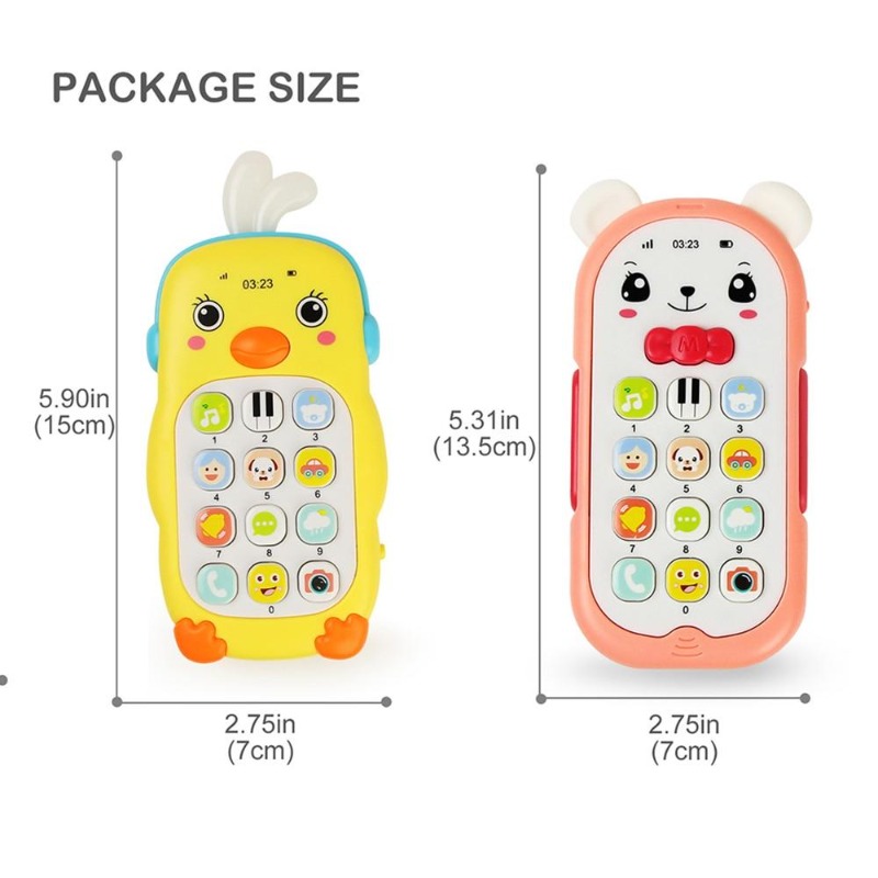 Baby Phone Toy Telephone Music - огляд і ціна Kids Education Phone