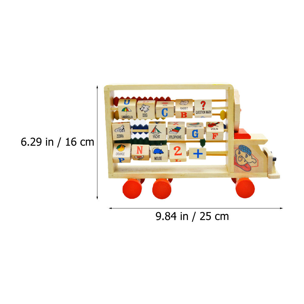 Wooden Colorful Abacus Stand K - огляд і ціна Kids Education Calculator