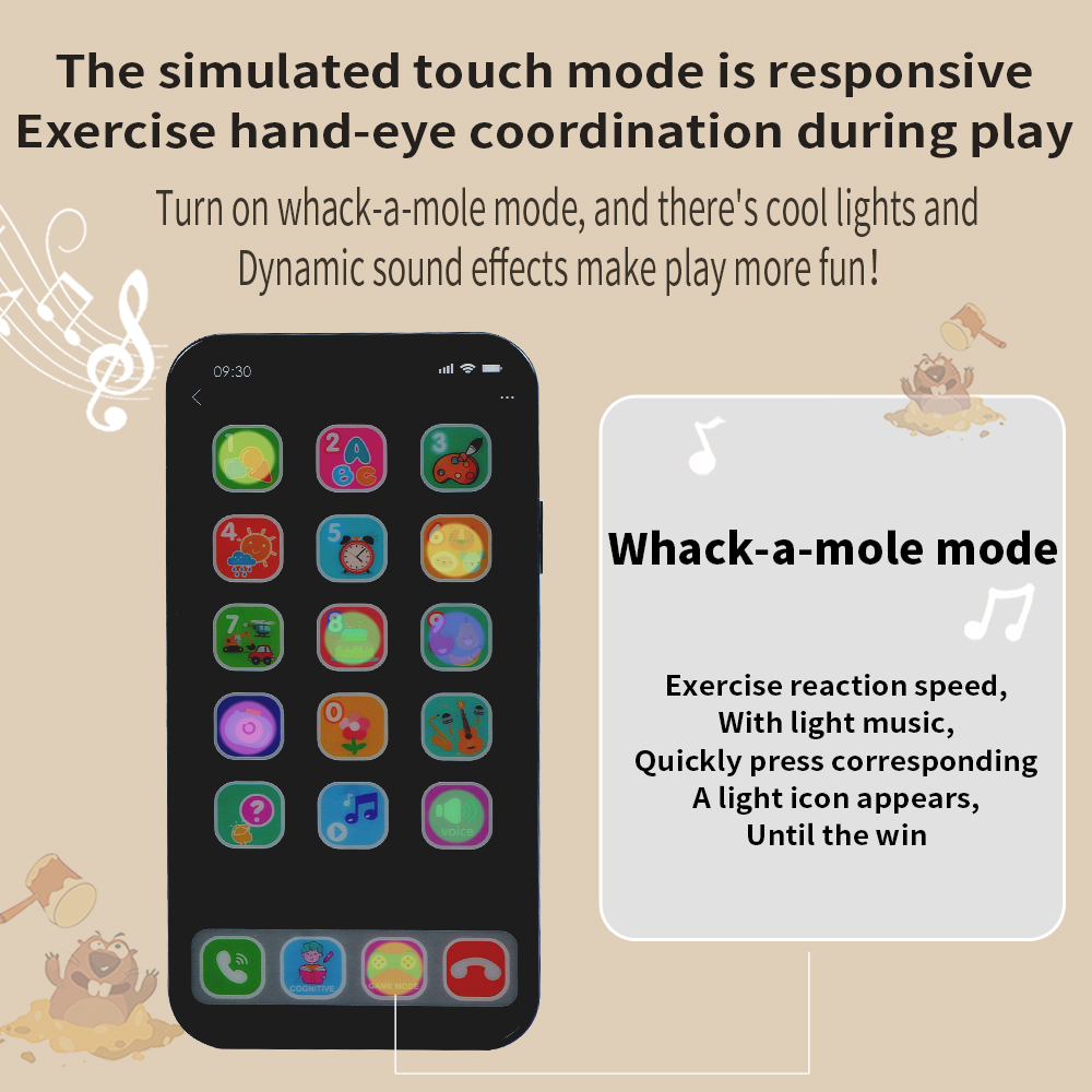 Children Simulation Touch Scre - огляд і ціна Kids Education Phone