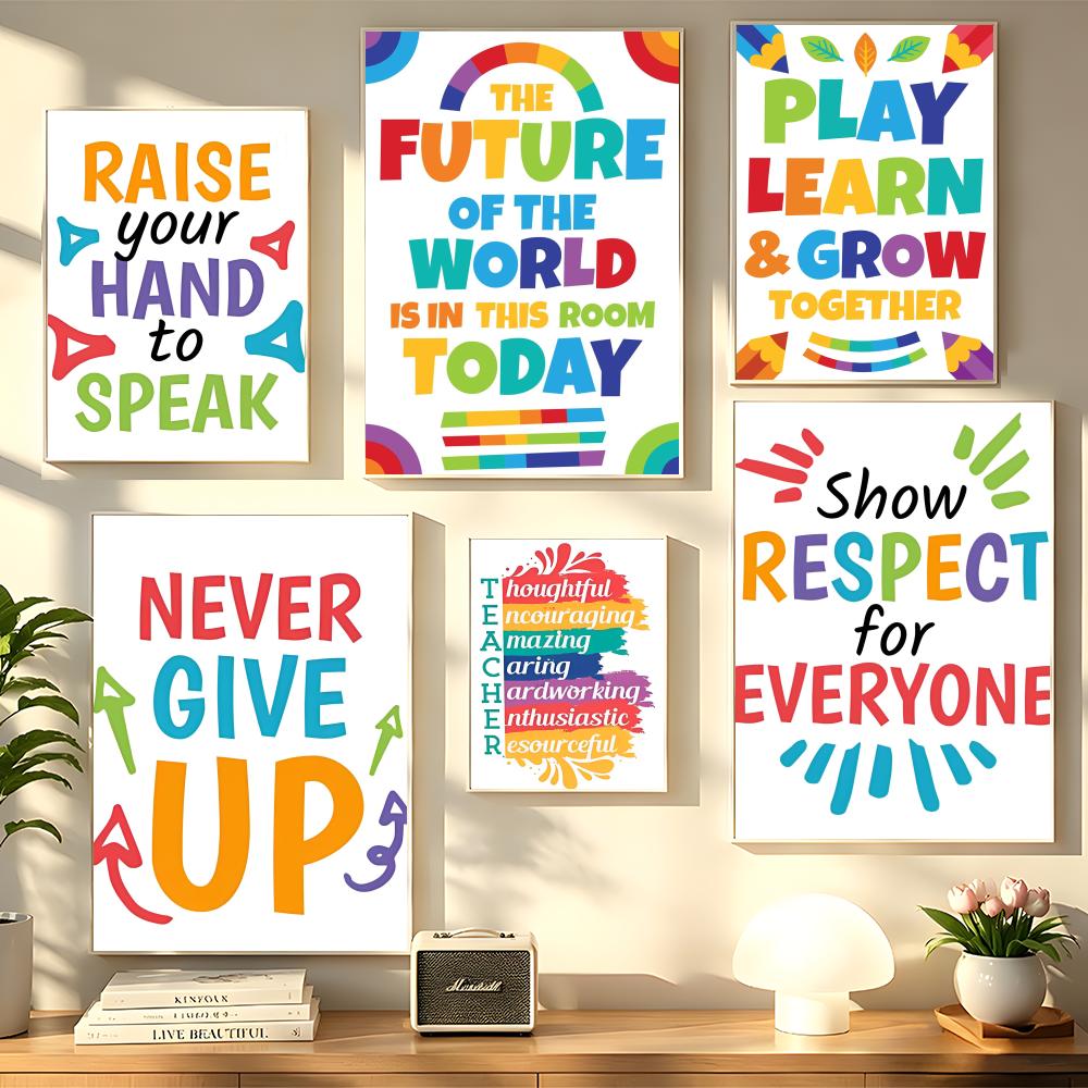 Positive Kid Classroom Wall Pi - огляд і ціна Kids Education Room