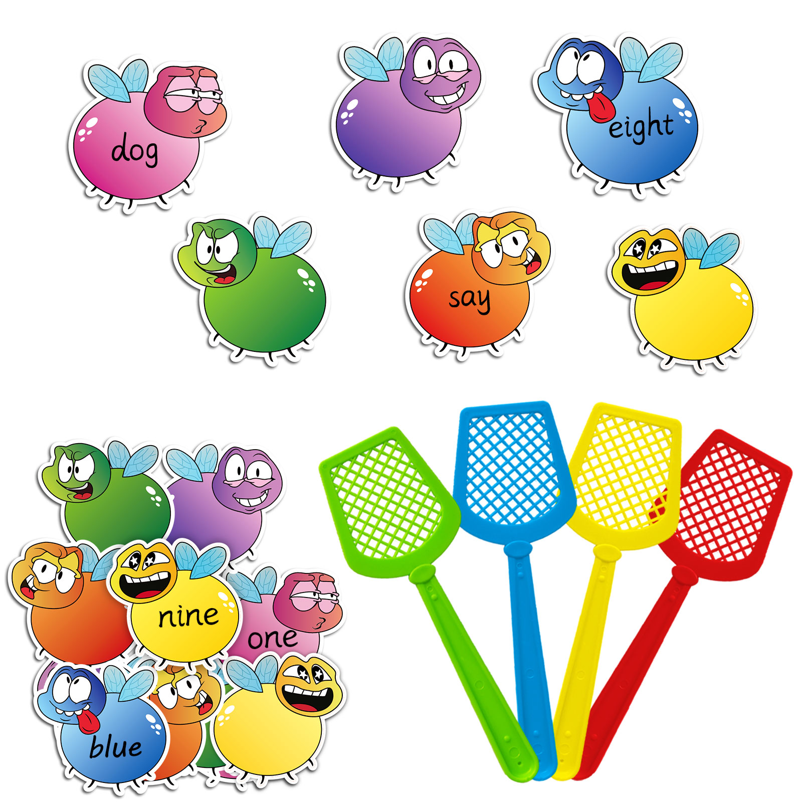 Fly Swatter Literacy Game Engl - огляд і ціна Sight Word Game