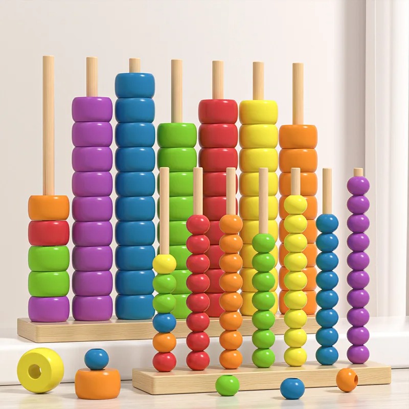 Wooden Abacus Montessori Educa - огляд і ціна Kids Education Calculator