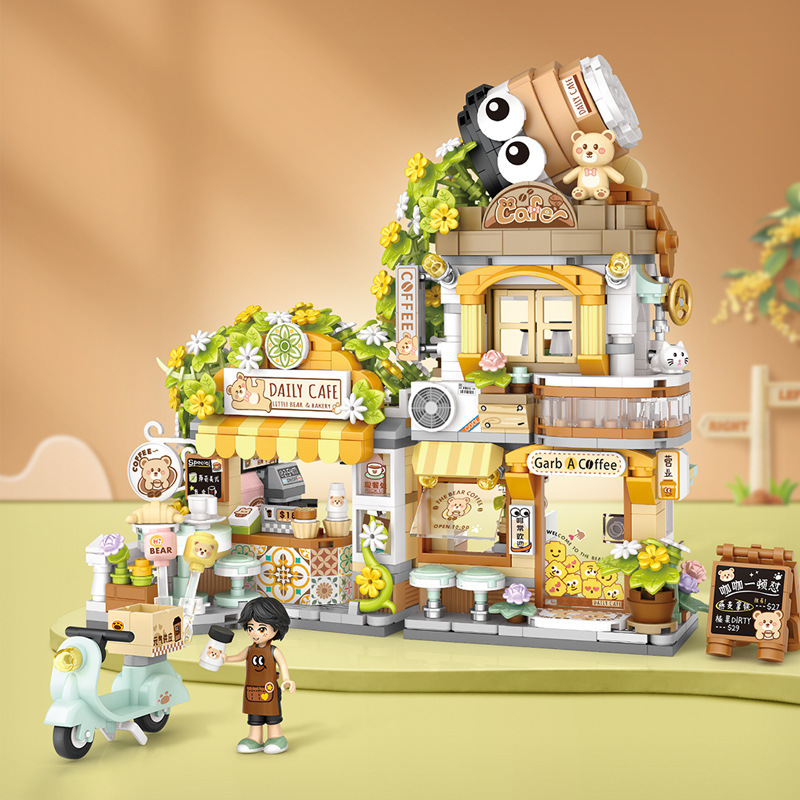 NEW Panda Pet Zoo Coffee Shop  - огляд і ціна Kids Education Store