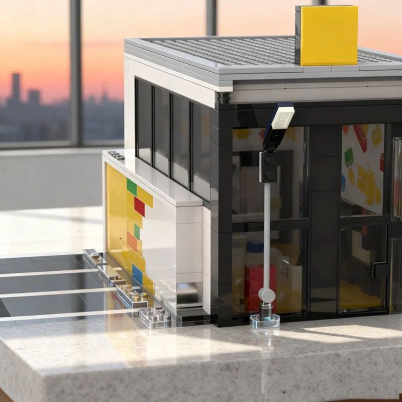 950pcs MOC Store Modulared Mod - огляд і ціна Kids Education Store