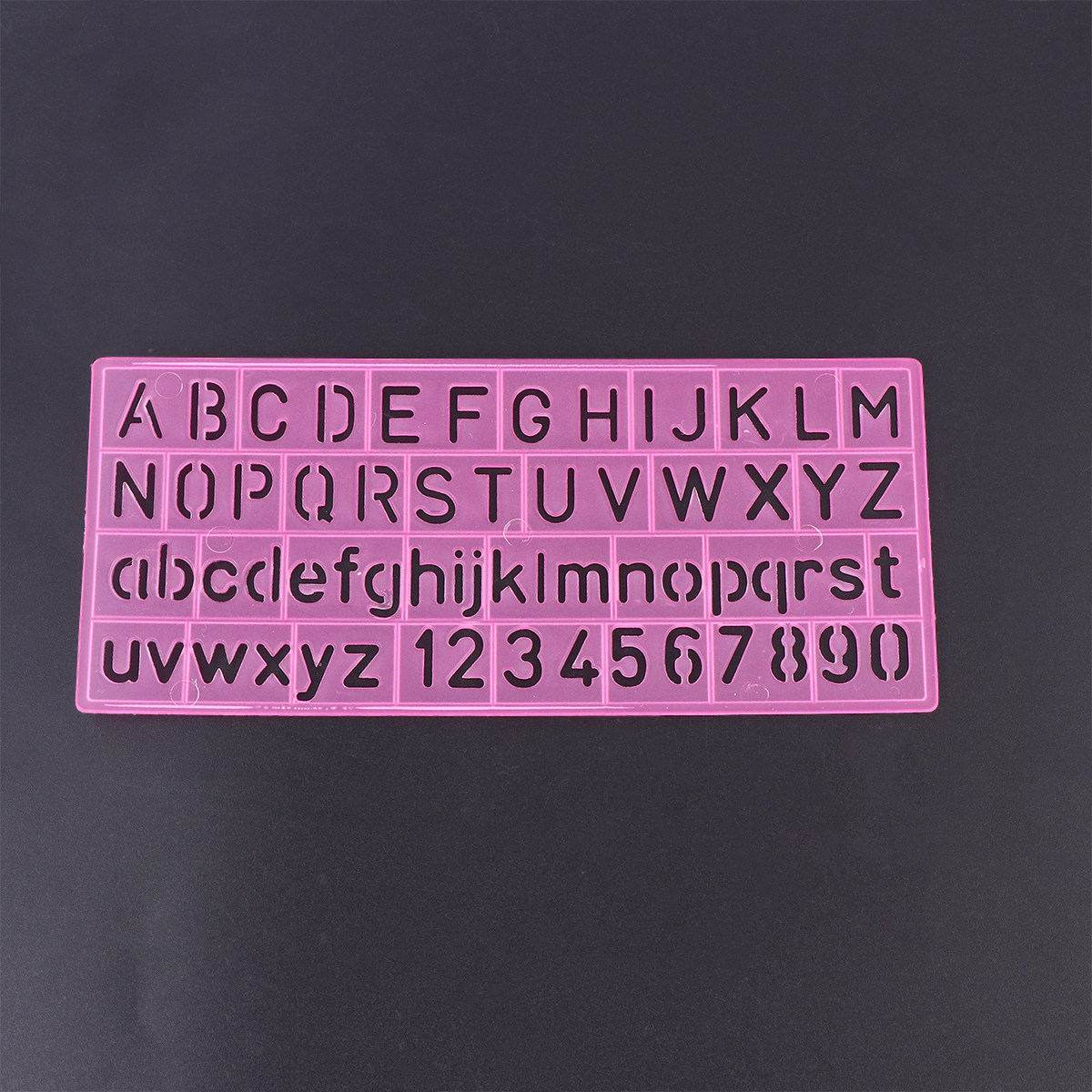 4Pcs Plastic Graffiti Rulers A - огляд і ціна Kids Education Drawing