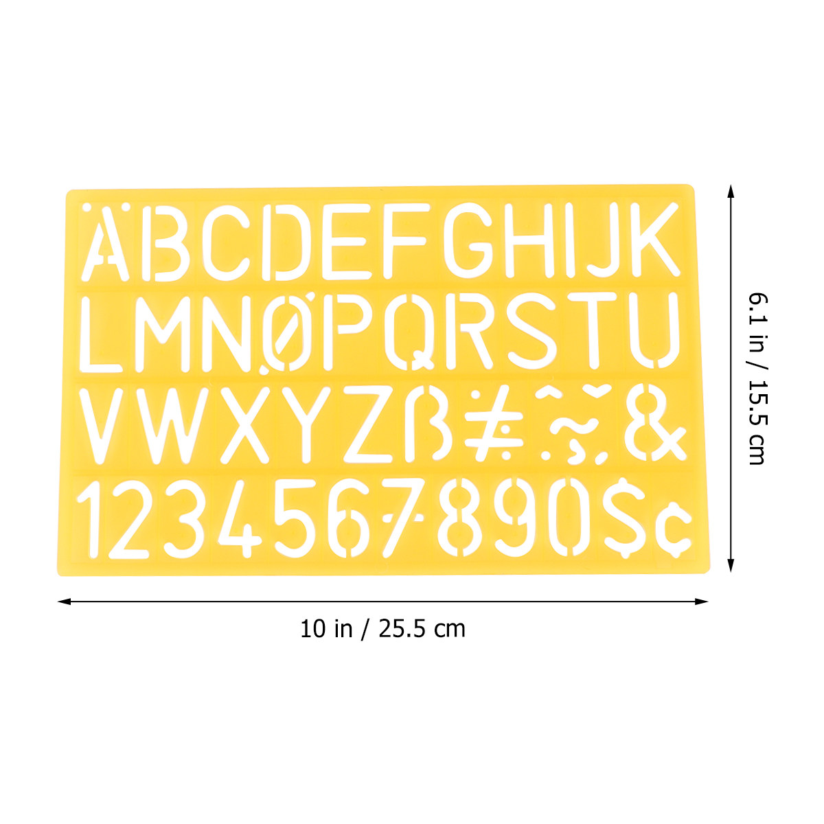 4Pcs Plastic Graffiti Rulers A - огляд і ціна Kids Education Drawing