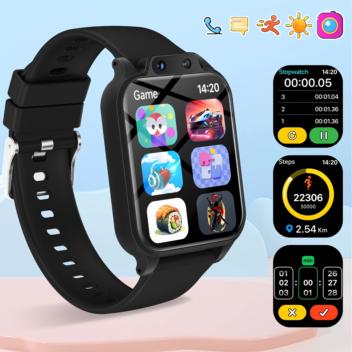 Youngsters's Smart Watch with  - огляд і ціна Kids Education Calculator