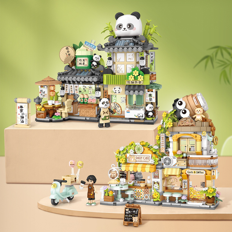 Panda Pet Zoo Coffee Shop Stor - огляд і ціна Kids Education Store