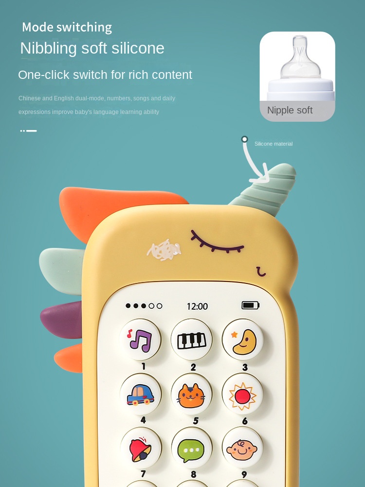 Baby Phone Toy Music Sound Tel - огляд і ціна Kids Education Phone