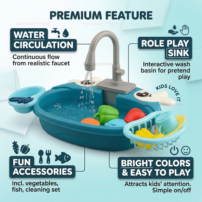 Toddler Interactive Water Play - огляд і ціна Kids Education Store
