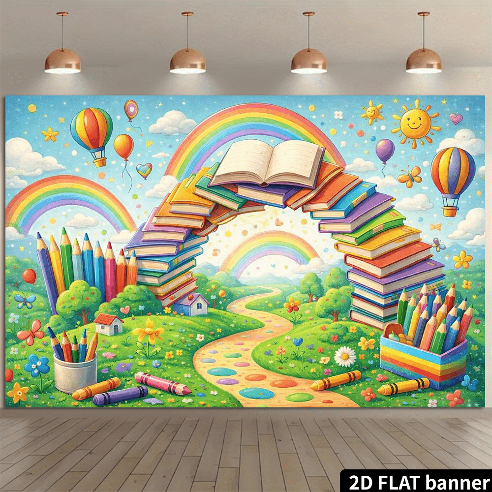 Colorful Kids Room Wall Tapest - огляд і ціна Kids Education Room