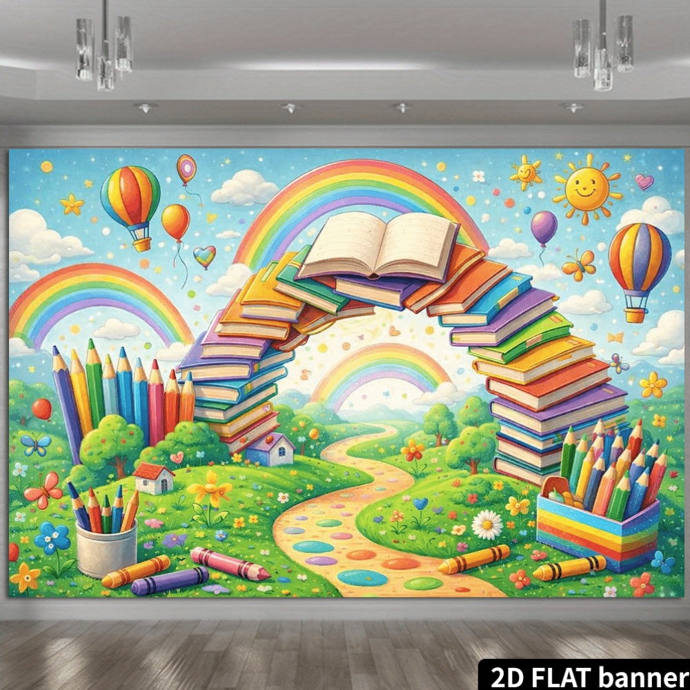 Colorful Kids Room Wall Tapest - огляд і ціна Kids Education Room