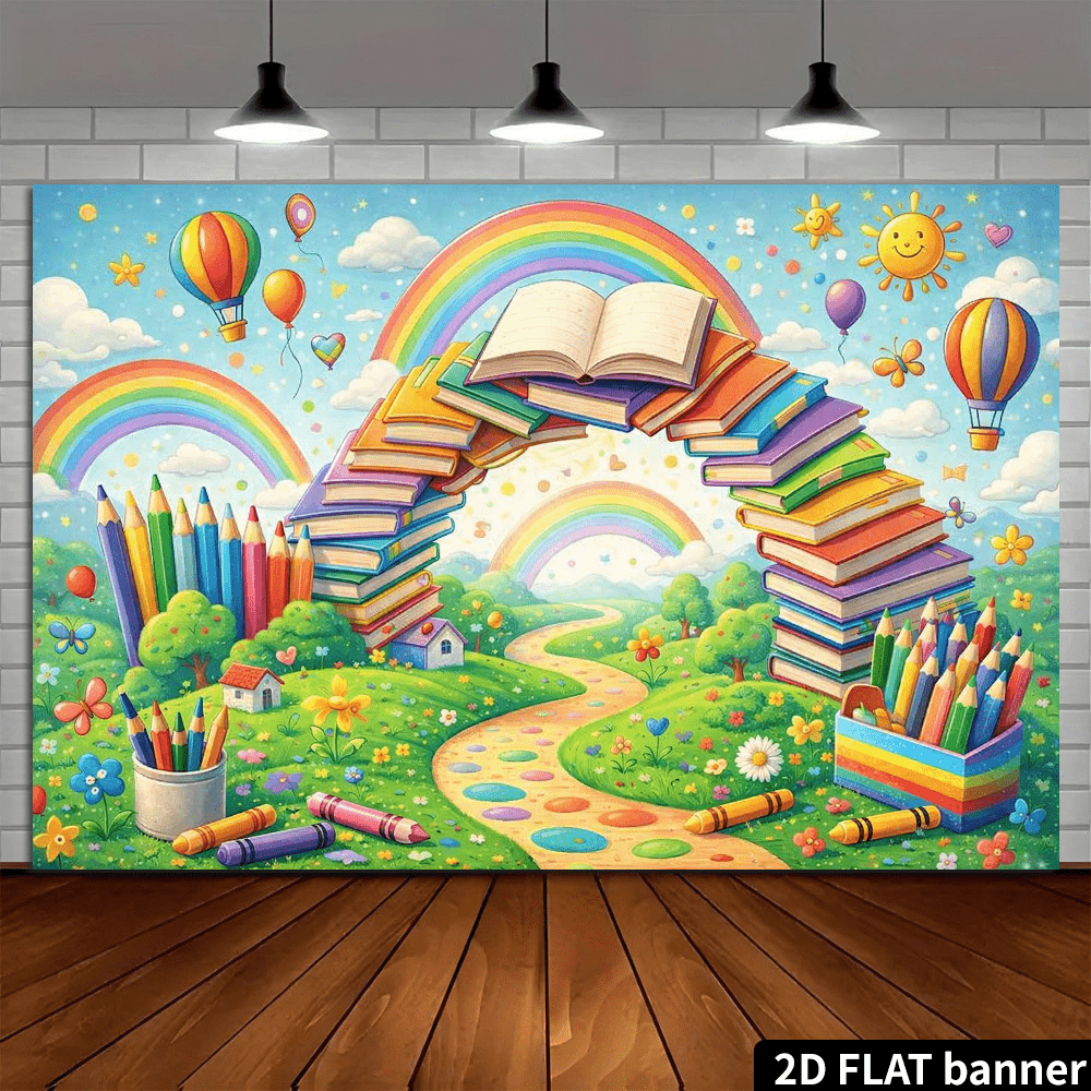 Colorful Kids Room Wall Tapest - огляд і ціна Kids Education Room