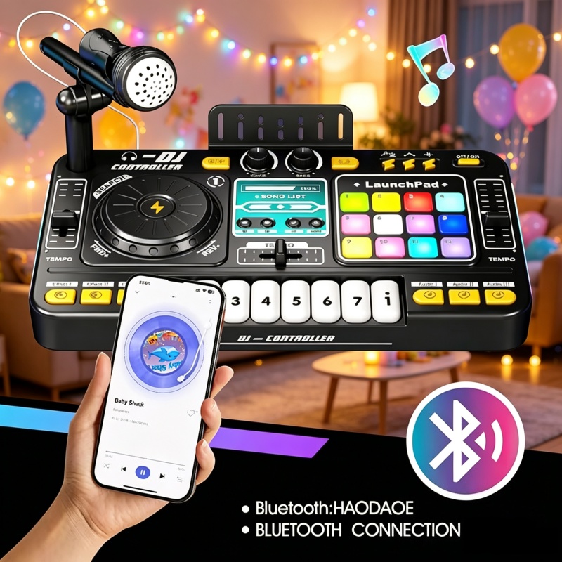 Simulation DJ Mixer Controller - огляд і ціна Kids Education Bd